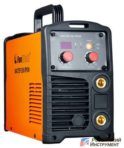 Изображение для Сварочный инверторный аппарат Foxweld МАСТЕР 250 Проф (MMA/TIG LIFT)