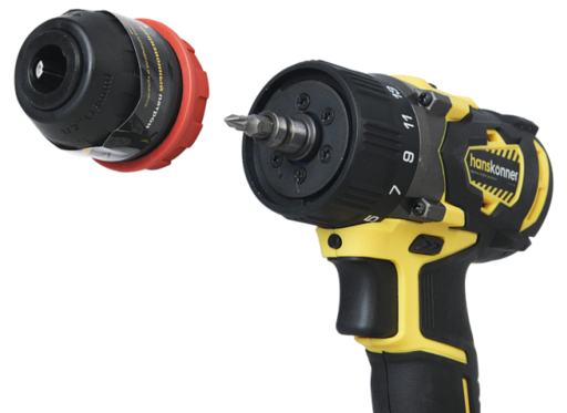 Изображение для Аккумуляторный шуруповерт Hanskonner HCD1865BLC Unibattery