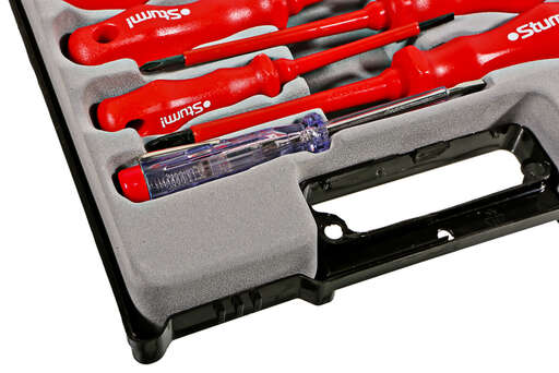 Изображение для Набор отверток диэлектрических 7 шт, пластиковый кейс, CrV Sturm!