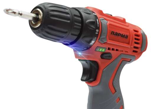 Изображение для Дрель-шуруповёрт Парма ДША-01-1518/2Li (18В, 2 аккумулятора)