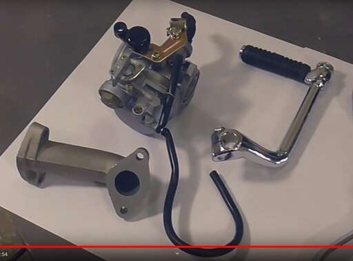 Изображение для Двигатель 4т. 110 см3 (152FMH) автомат КПП4 (Шифтер) ВАНЧАНГ (марк 49)