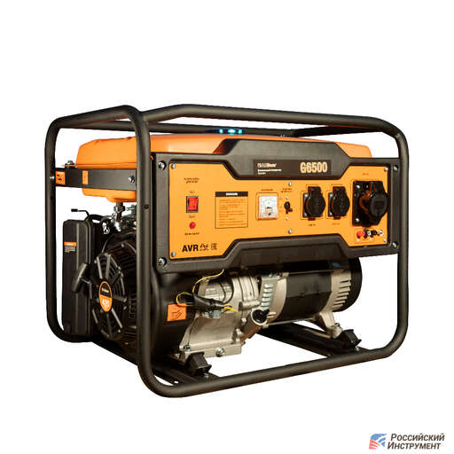 Изображение для Бензиновый генератор Foxweld STANDART G6500 (5.2 кВт)