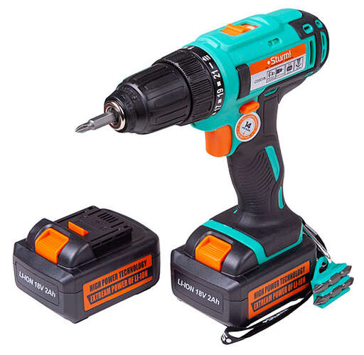 Изображение для Аккумуляторный шуруповерт Sturm! CD3218L