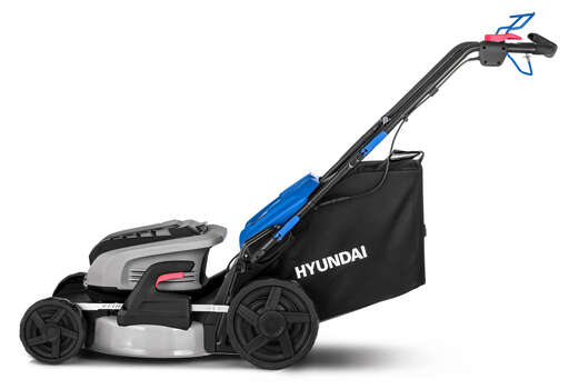 Изображение для Аккумуляторная самоходная газонокосилка Hyundai LA 4047 (поставляется без аккумуляторных батарей и зарядного устройства)