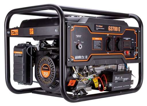 Изображение для Бензиновый генератор Foxweld EXPERT G3700 E (3.3 кВт, электростартер)
