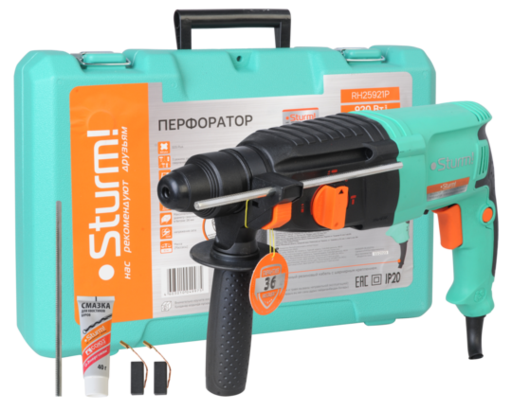 Изображение для Перфоратор SDS Plus Sturm! RH25921P