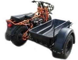 Изображение для Мотоцикл СКАУТ-2F-PLUS-8Е, с боковым прицепом, с корытом (КОМПЛЕКТ)