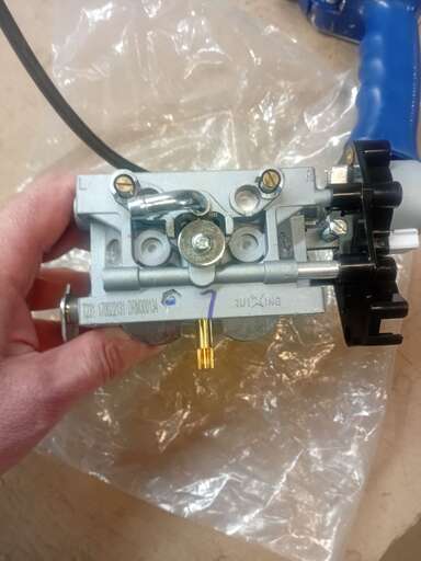 Изображение для Карбюратор Loncin LC18000S (2V80FD) с электроприводом (двигатель для генератора)