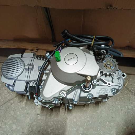 Изображение для Двигатель четырехтактный, 150 см3 (С150, 1P56FMJ), 4МКПП (1-N-2-3-4), электро и кикстартер, педаль как "ЮП5"