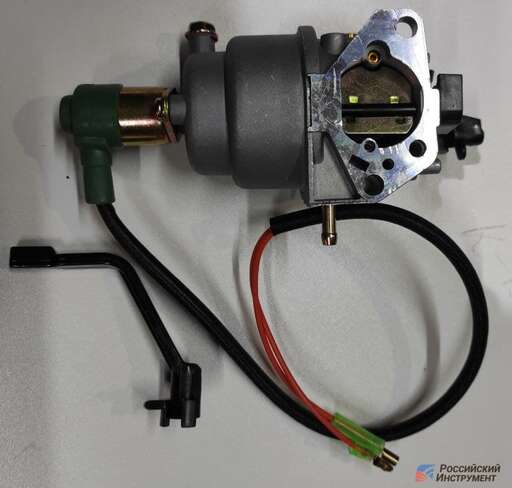 Изображение для Карбюратор генератора с электромагнитным клапаном (двигатели 188F, 190F) для генераторов 5, 6.5, 7, 7.5, 8 кВт