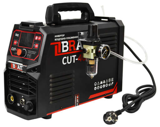 Изображение для Инвертор для воздушно-плазменной резки Brait CUT-40K (6.6 кВт, встроенный компрессор)