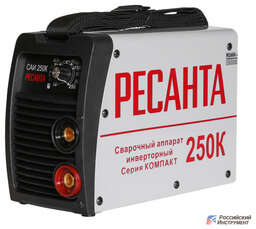 Изображение для Сварочный инверторный аппарат Ресанта САИ 250К (компакт)
