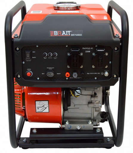 Изображение для Генератор бензиновый Brait инверторный BR7500iO (5.5 кВт)