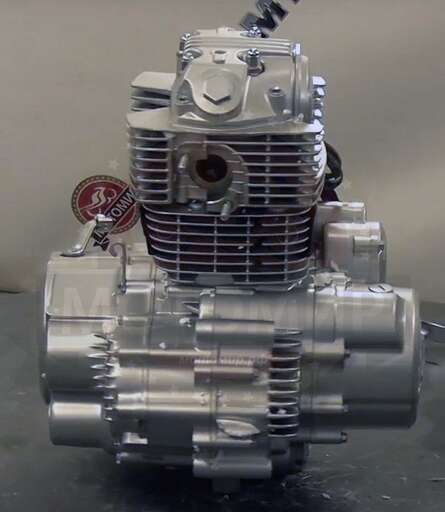 Изображение для Двигатель четырехтактный, 250 см3, 165FMM(CBB250)(с балансирным валом) Figter250 1а труба (типа ZS165))