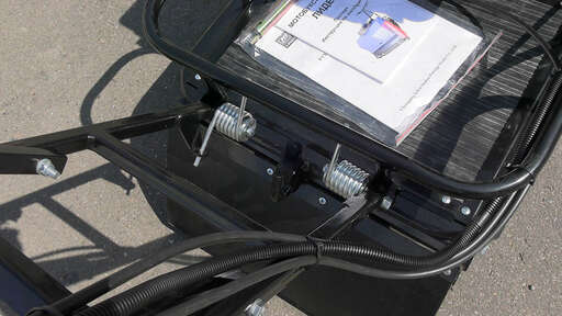 Изображение для Мотобуксировщик Лидер-1К-2Т-15АП без лыжного модуля (Lifan 15 лс, электростартер, освещение)