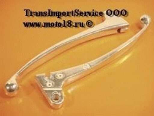 Изображение для Рычаги тормоза/сцепления Альфа HUNTER Апач ХРОМ (НАБОР)