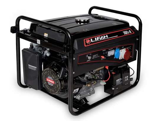 Изображение для Генератор Lifan 7 GF2-4 (LF7500E3) (7.5 кВт)