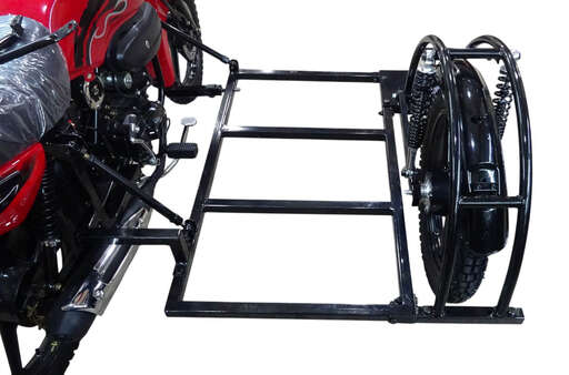 Изображение для Прицеп боковой для мопеда SIGMA (Невозможна регистрация в ГИБДД) (кронштейны под сварку)