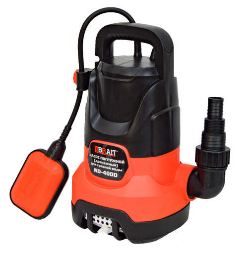 Изображение для Насос дренажный погружной Brait ND-400D (0.4 кВт, грязная вода)