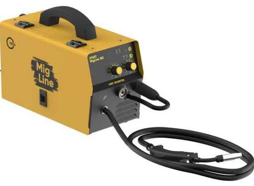 Изображение для Сварочный полуавтомат START MIGLine 183 (встроенная горелка, MMA/MIG-MAG)