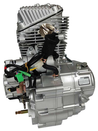 Изображение для Двигатель 4т. 250 см3 172FMМ-6  ZONGSHEN CB250-R (воздушное охлаждение) 5МКПП, кик+эл.старт