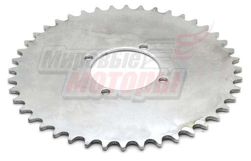 Изображение для Звезда ведомая 44 зуба F50,F80,NR50,NR80,T100,72(8P) (4 отверстия)