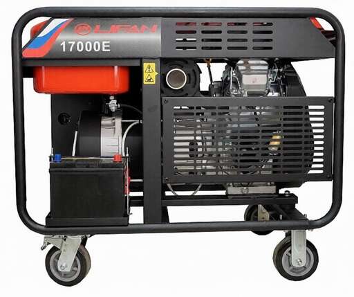 Изображение для Генератор Lifan 17000E (17 кВт, электростартер)