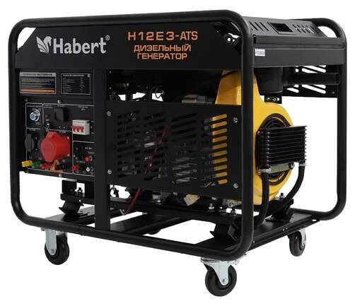 Изображение для Генератор Habert Diesel H12E3-ATS (11 кВт, возможность автозапуска)