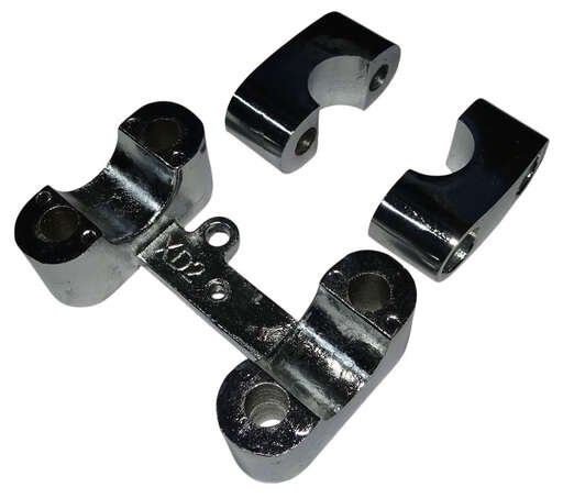 Изображение для Держатель руля скутер VEKTOR (1500082060+1500082061+1500082062)