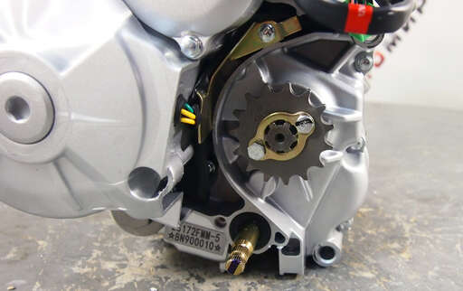 Изображение для Двигатель 4т. 250 см3 172FMМ (-5)  ZONGSHEN (PR250) (баланс вал.) 6МКПП, только эл. стартер