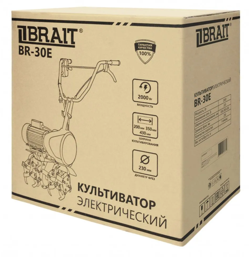 Изображение для Культиватор электрический Brait BR-30E (2 кВт)