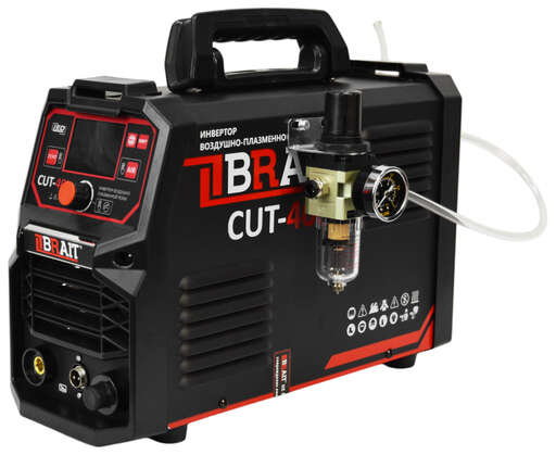 Изображение для Инвертор для воздушно-плазменной резки Brait CUT-40K (6.6 кВт, встроенный компрессор)