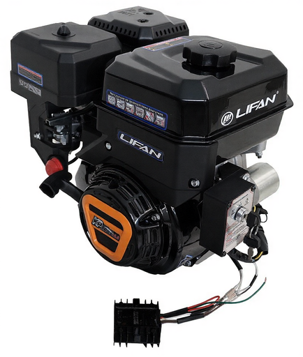 Изображение для Двигатель Lifan  KP270E D20 3A (10 лс, электростартер, катушка 3А, вал 20 мм)