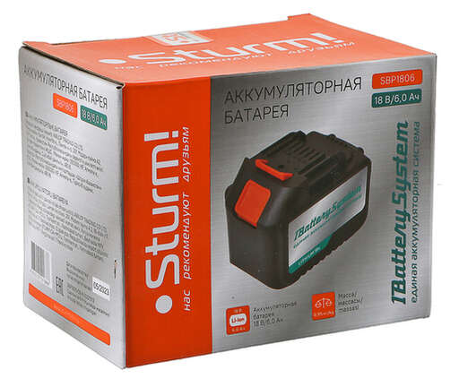Изображение для Аккумулятор Sturm! SBP1806 1BatterySystem