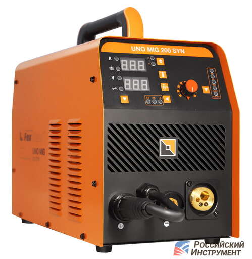 Изображение для Сварочный полуавтомат Foxweld UNO MIG 200 SYN (синергетическое управление, MMA/MIG-MAG/TIG LIFT)