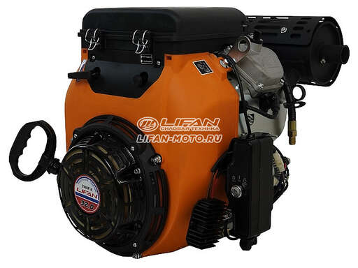 Изображение для Двигатель Lifan LF2V80F-А (X2) D25 20A (32 лс, электростартер)