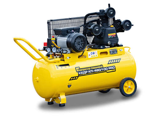 Изображение для Компрессор поршневой КЕДР КП-480/100 PRO (3 кВт)