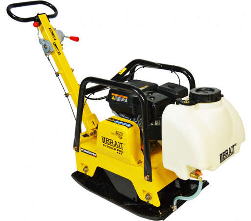 Изображение для Виброплита бензиновая Brait PC160CR PRO PRO (Реверсивная, глубина уплотнения 500мм,производительность 570м2/ч, скорость 15м/мин, частота 67 Гц,)