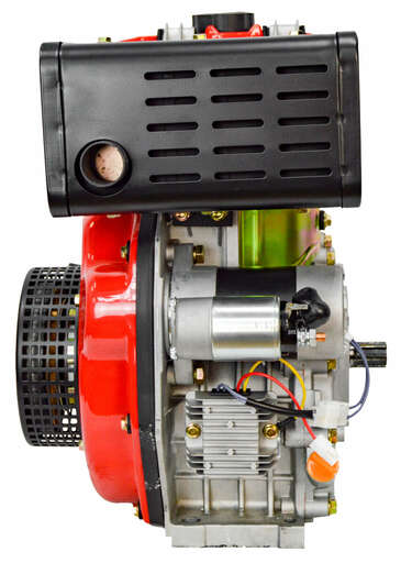 Изображение для Двигатель дизельный Brait BR300DEG  (6 лс, электростартер, шлицы 25 мм)