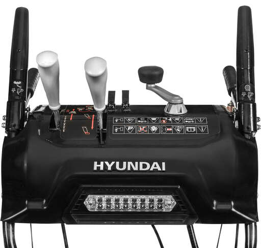 Бензиновый снегоуборщик Hyundai S 7713-T (13 лс, фара, подогрев ...