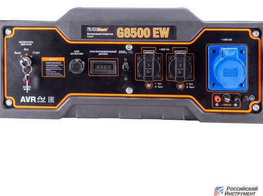 Изображение для Бензиновый генератор Foxweld EXPERT G8500 EW (7.5 кВт, электростартер) + блок автоматики
