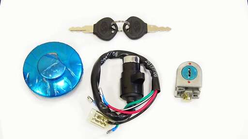 Изображение для Крышка бензобака FLASH+замки (компл) (в уп. 100шт) (пришли как 97133) (НАБОР)