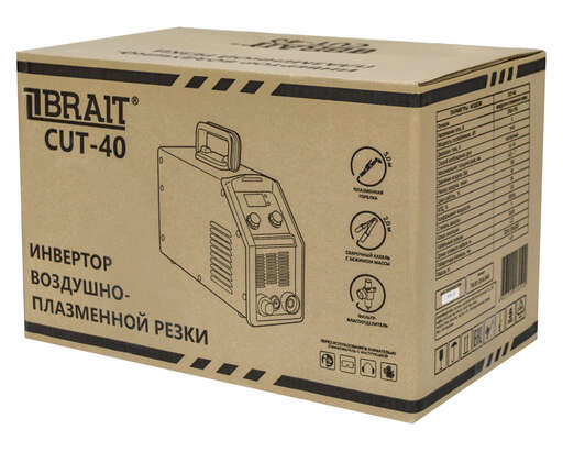 Изображение для Инвертор для воздушно-плазменной резки Brait CUT-40 (5 кВт)