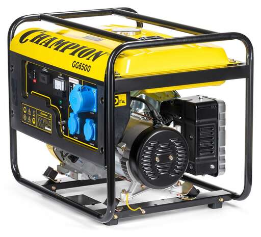 Изображение для Бензиновый генератор CHAMPION GG6500 (5.5 кВт)