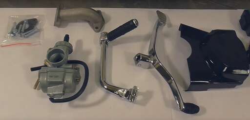 Изображение для Двигатель четырехтактный, 90 см3, (1P47FMD) Альфа, Задиак, Дельта(С90), тюнинг по кругу Юп ВАНЧАНГ (марк49), 4МКПП. электро и кикстартер