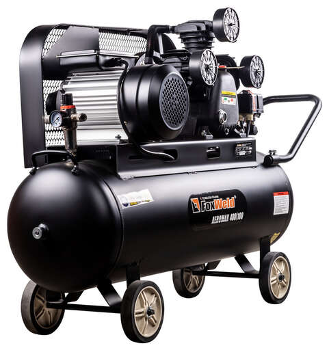 Изображение для Компрессор масляный ременной Foxweld AEROMAX 480/100 (2.2 кВт)