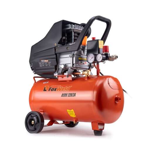Изображение для Компрессор масляный коаксиальный Foxweld AERO 220/24 (1.5 кВт)
