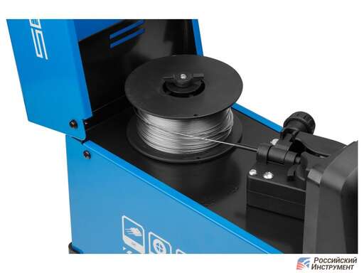 Изображение для Сварочный полуавтомат Solaris MIG-200EM (встроенная горелка, MMA/MIG-MAG)