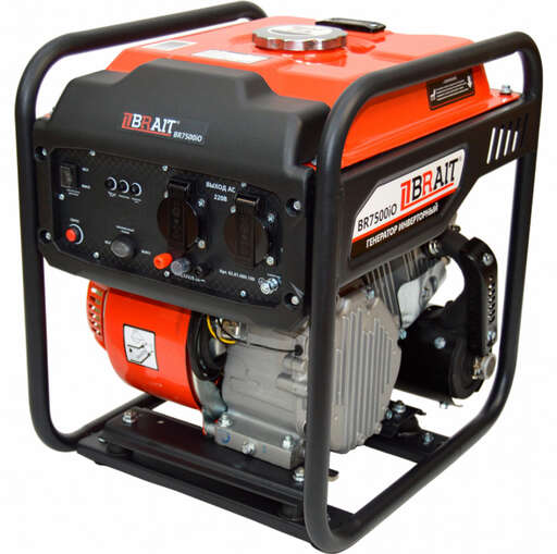 Изображение для Генератор бензиновый Brait инверторный BR7500iO (5.5 кВт)