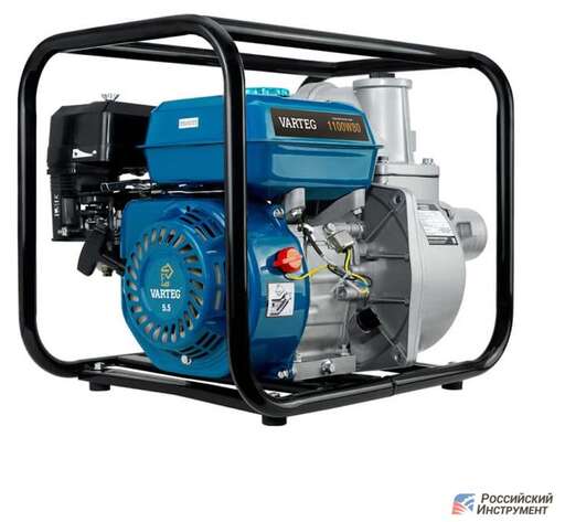 Изображение для Мотопомпа бензиновая FoxWeld VARTEG 1100W80 (7 лс)